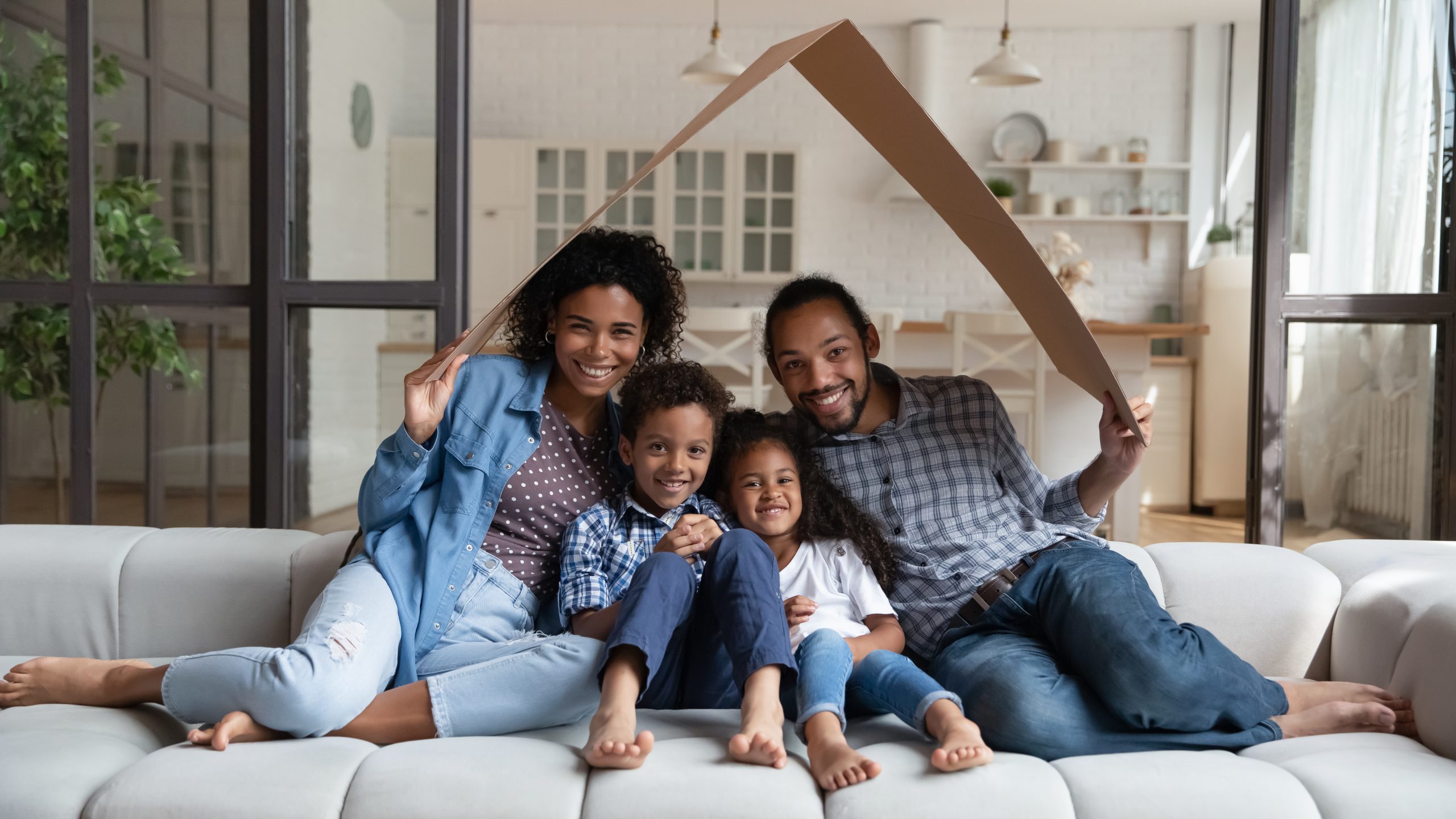 African family protected by life insurance